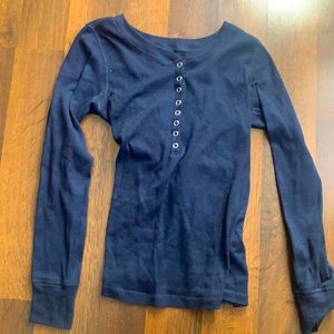 blue henly top
